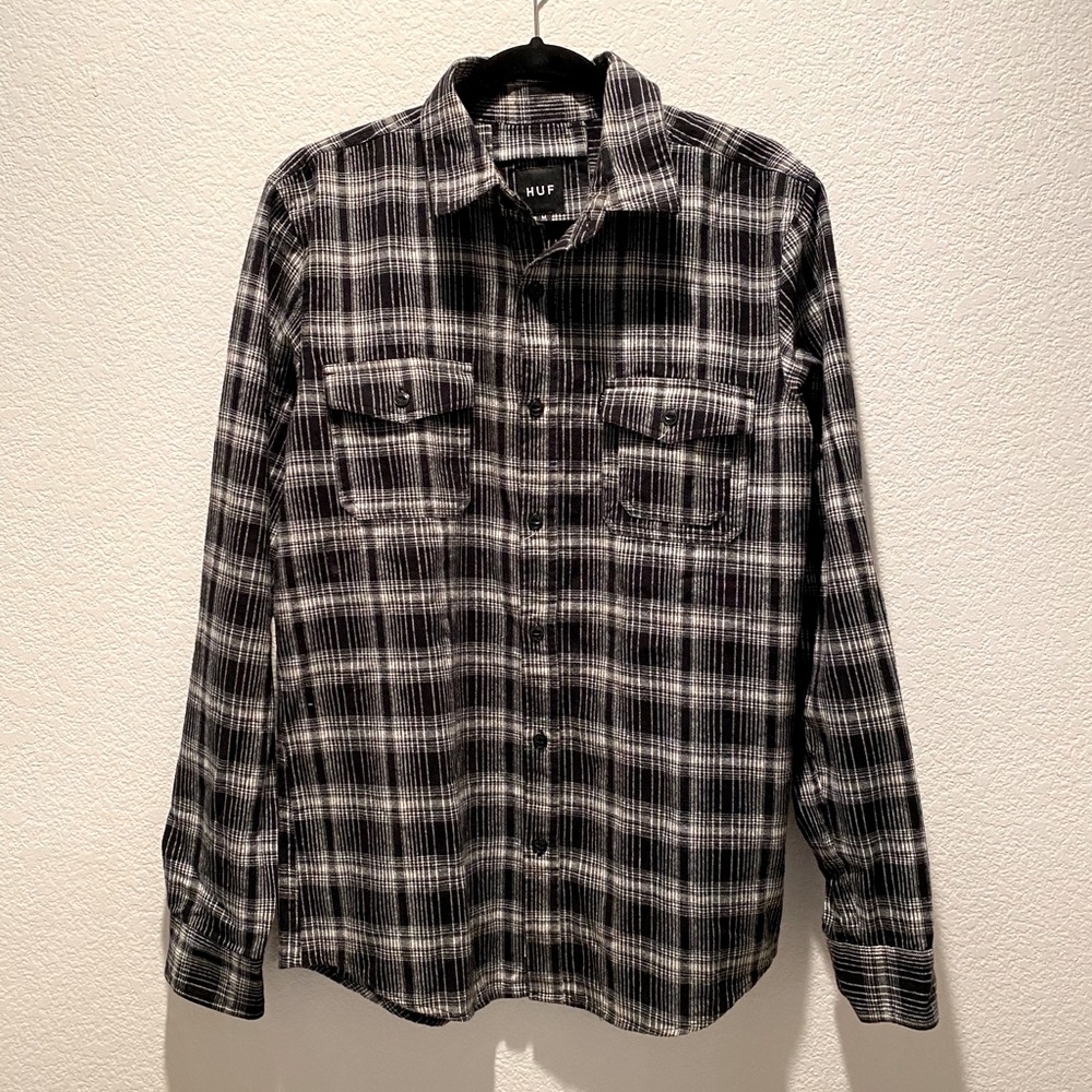 HUF Plaid Button-up Shirt